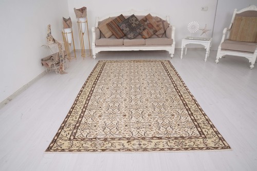 Vintage turkish oushak wool - turkish,