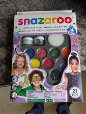 Snazaroo Rainbow Face Paint Palette Kit - Multicolor