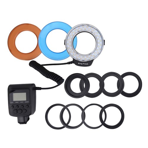 Ring flash light - flash, portable