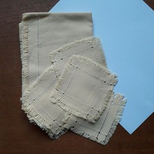 Vintage Drawnwork Table Mats