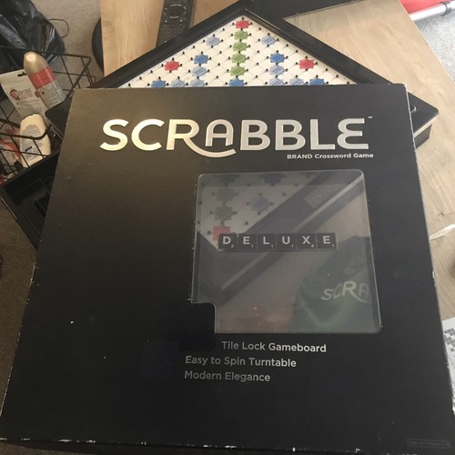 Scrabble deluxe edition - scrabble,