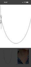 Pandora Silver Necklace Long