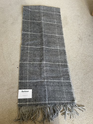 Barbour lambswool grey and