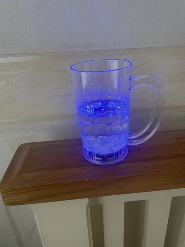 Led flashing plastic cup - flashing, glass