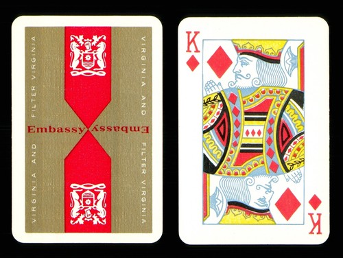 Playing card embassy - 1,