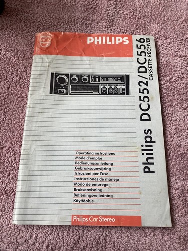 Philips dc552 car cassette - philips,