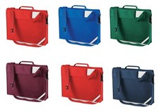 QUADRA JUNIOR BOOK SCHOOL BAG WITH STRAP  PADDED HANDLE QD457