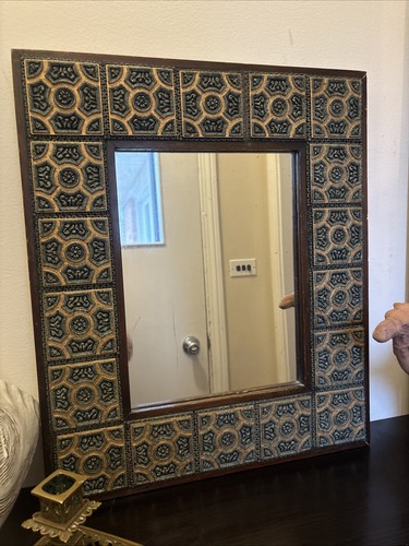 Vintage mexican mirror - vintage,