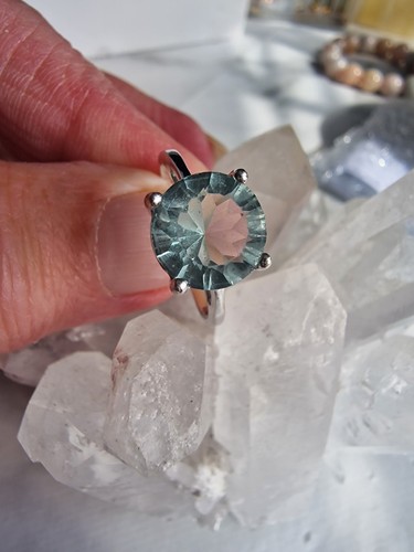Tuscan green fluorite - green,