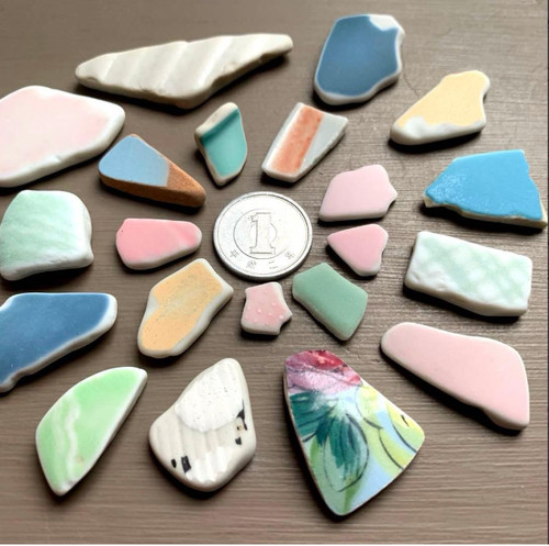 Sea glass from japan - sea,