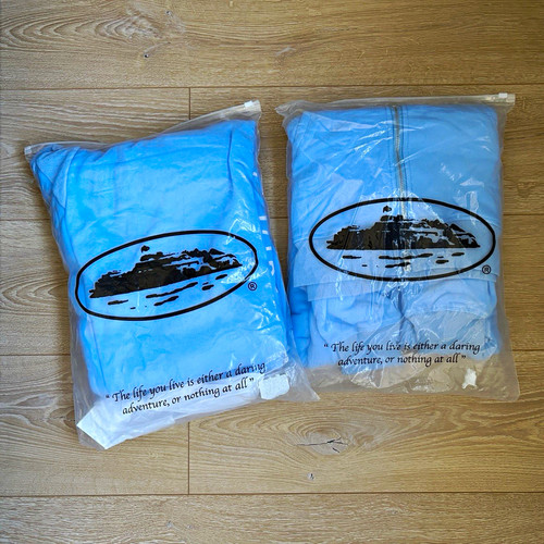Corteiz blue full zip - corteiz,