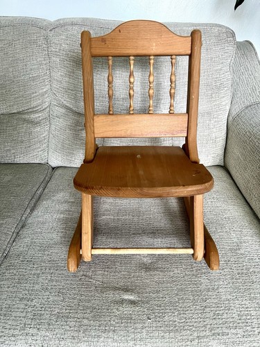Vintage pine wood child - pine,