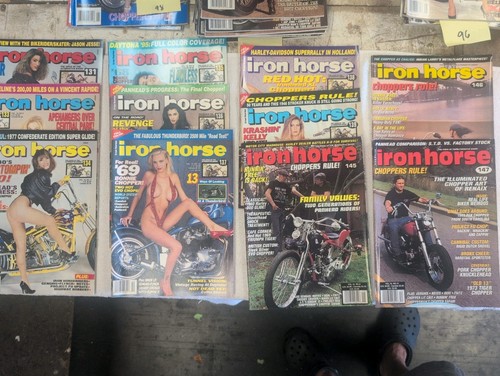Iron horse motorcycle magazine - horse,