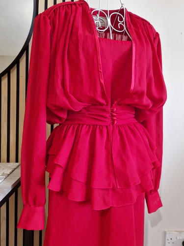 Vintage 1980s classy red - classy, 3