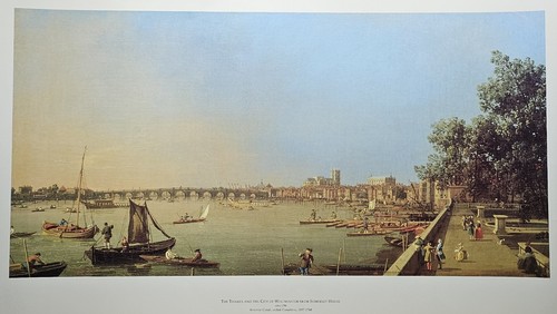 Canaletto thames westminster - canaletto,
