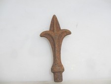 Vintage iron finial - vintage,