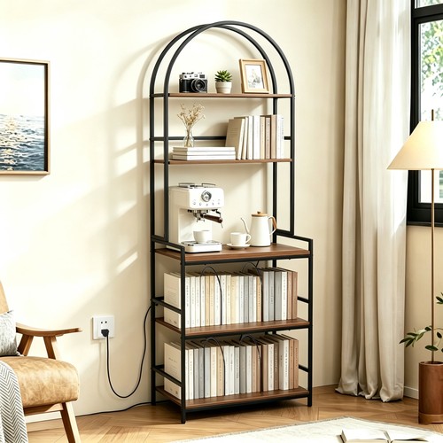 Tier arch bookshelf - arch, with