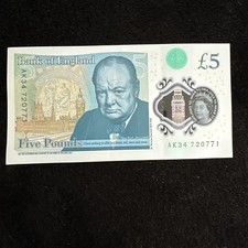5 note genuine - £5,