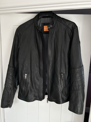 Hugo boss black - boss, leather