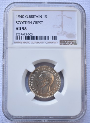 1940 scottish shilling - 1940,