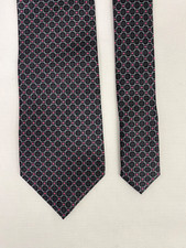 Thomas Nash Silk Tie Grey Pink