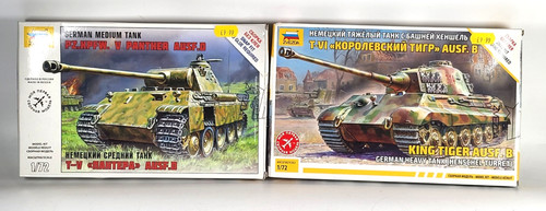 Zvezda wwii german tank - 1/72,