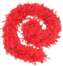 Thick Fluffy Feather Boa Garland 80 Gram - Various Colours