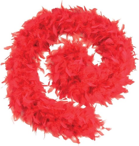 Thick fluffy feather boa - thick,