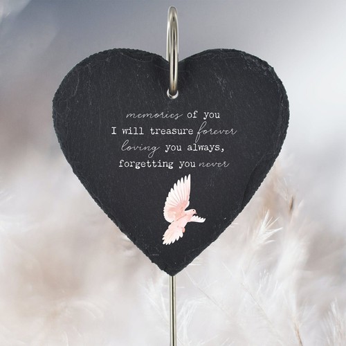 Dove grave stick marker - grave,