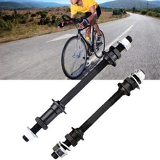 Mountain MTB Bike Bicycle Wheel Hub Axle Front & Rear Solid Spindle Shift Shaft