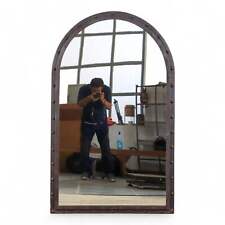 Large 134 cm Industrial Vintage Metal Frame Mirror