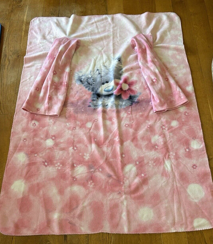 Tatty teddy fleece blanket - teddy,