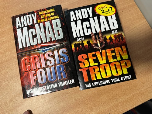 Andy mcnab set books - set, 2
