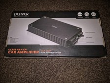 Denver Cap 4320 1000 Watts 4 Channel Car Stereo Radio Amp Amplifier