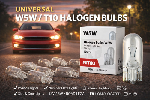 T10 501 bulbs 12v sidelight - t10,