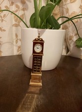ESTYMA miniture grandfather clock. Perfect working order.