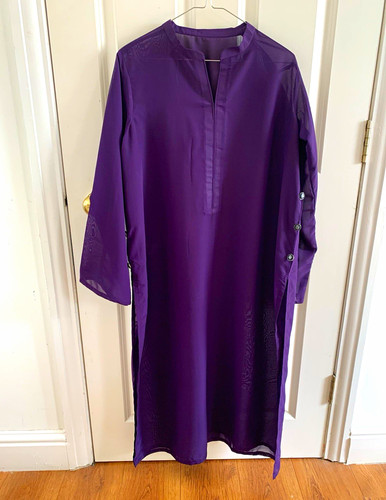 Women purple salwar kameez - purple,