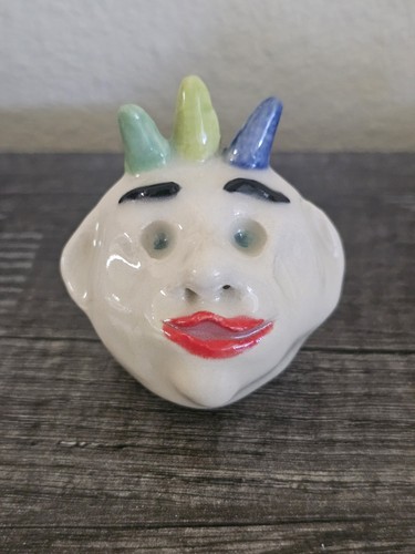 Creepy handmade unusual clay - handmade,
