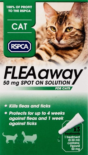 Rspca fleaaway spot - fleaaway, on