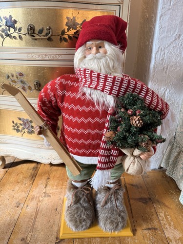 Viintage standing santa figure - viintage,