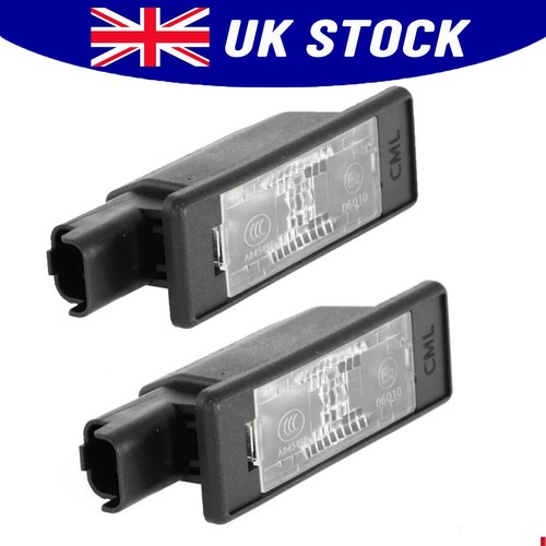 Number plate lamp fit - 2x,