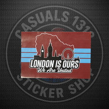 London Is Ours Stickers | West