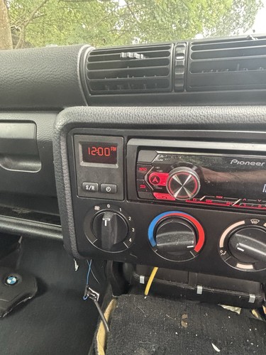 Bmw e36 compact digital clock - bmw,