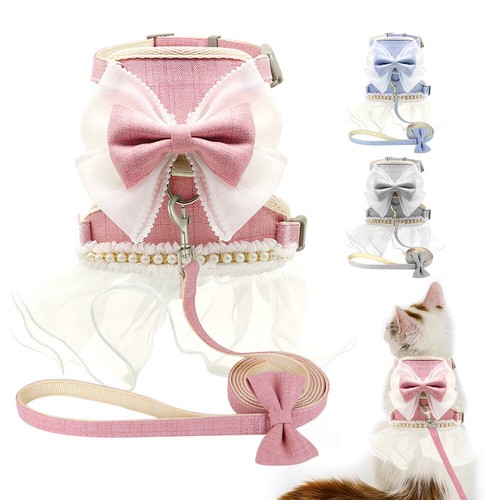 Cute girl dog harness - dog,