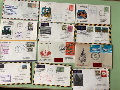 Airmail flight covers - , 12