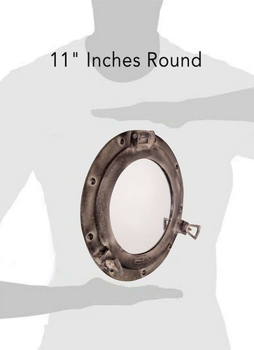 Round porthole window - round,