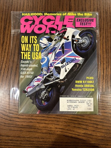 Cycle world magazine - cycle,