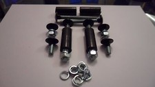 Black Bumper Bolt Set for