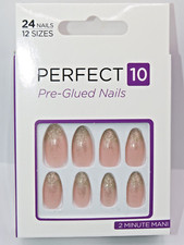 6 X PERFECT 10 PRE - GLUED 24