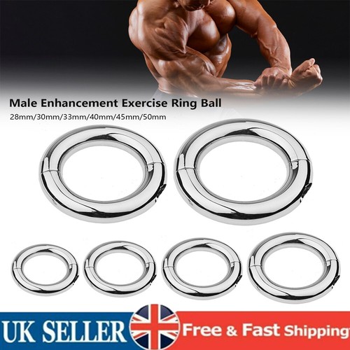 Stainless steel scrotum ring - steel,